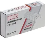 Novus 040-0026, Klammerpack, 6 mm, Befestigung, 1000 Heftklammern, Stahl, Edelstahl