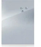 Zeller Magnettafel, Edelstahl 60 x 80 cm - Silber