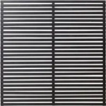 Plus Zaun Tokyo 180 x 180 cm schwarz - Schwarz