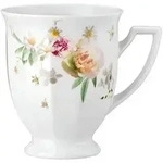Rosenthal 10430-407165-15505, 0,3 l, Porzellan, Maria - Rosa/Wei&szlig;