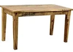 SIT M&ouml;bel Esstisch 140 x 70 cm | Plattenst&auml;rke 20 mm | Mango-Holz natur antik | B