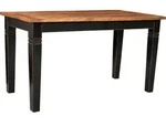 SIT M&ouml;bel Tisch aus Mangoholz | 140 x 90 cm | Tischplatte 25 mm honigfarben 