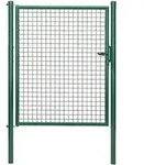 Alberts Wellengitter-Einzeltor mit Zubeh&ouml;r, Breite 125 cm, H&ouml;he 150 cm,...
