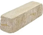 Mauerstein iBrixx Passion Twee sandstein 50 cm x 12,5 cm x 12,5 cm - Beige