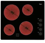 Whirlpool AKM9010NE, Schwarz, Integriert, 58 cm, Keramik, Glaskeramik, 4...