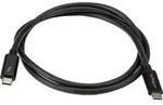 StarTech.com 1m (3.3ft) Thunderbolt 3 Cable, 20Gbps, 100W PD, 4K Video,