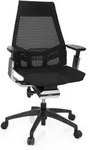 hjh OFFICE Profi B&uuml;rostuhl GENIDIA SMART BLACK CM Ergonomischer Schreibtischstuhl