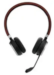 Jabra Evolve 65 UC Stereo Headset, On-Ear, Bluetooth, kabellos, NFC - Schwarz