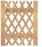 T&J J&auml;gerzaun braun Tor 100 x 120 cm Latten 55 mm - Braun
