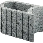 Kann Pflanzstein Mini Plus 35 x 20 x 20 cm grau - Grau