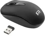 PEDEA Schnurlose optische Maus "Trend" Schwarz | Plug & Play | USB 2.0 - Schwarz