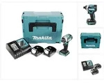 Makita DTD 154 RMJ Akku Schlagschrauber 18V 1/4" 175Nm Brushless + 2x Akku...