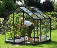 Vitavia Gew&auml;chshaus "Venus 3800" schwarz 3,8 m&sup2; 3 mm ESG