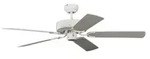Deckenventilator Potkuri Wei&szlig; 132 cm mit Zugkette - Wei&szlig;