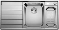 Blanco 522104, BLANCO AXIS III 6 S-IF, Schrankwaschbecken, Edelstahl, Edelstahl,