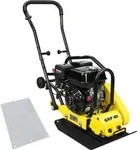 G&Uuml;DE GRP 60 R&uuml;ttelplatte Verdichter R&uuml;ttler Fahrwerk PolyurethanPlatte 68kg 12kN