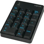 LogiLink ID0120, RF Wireless, 18, Universal, Schwarz - Schwarz