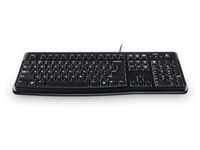 Logitech Keyboard K120 for Business - Volle Größe (100%), Kabelgebunden, USB,