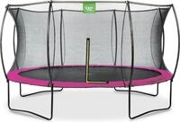EXIT Silhouette Trampolin &oslash;427cm, auf Beinen, Rund, f&uuml;r Kinder, Rosa