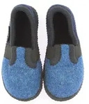 Beck Uni Kinder Bobby Hausschuhe, Blau, 22 EU - Blau - 22