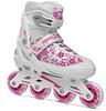 Roces Compy 8.0 inline-Skates Softboot Mädchen weiß/rosa Größe 38-41