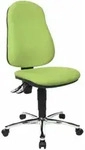Topstar B&uuml;rostuhl Point 60, 8169G05 gr&uuml;n, chrom Stoff - Gr&uuml;n