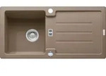 Franke Sp&uuml;le STRATA STG 614 Cashmere mit Excenterventil / Ausschnittsma&szlig;: 840 x 415