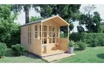 Gartenhaus Bertilo She Shed Arley mit Fu&szlig;boden 214 x 305 cm natur - Naturbelassen