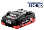 Metabo 625367000, Akku, Hohe Lithium-Ionen-Dichte (LiHD), 4 Ah, 18 V, Metabo,