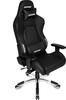 AKRACING Premium Black Gaming Stuhl - Armlehne höhenverstellbar, Rückenlehne