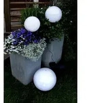 Best Season LED-Solar-Kugel,weiss, ca.15 cm &Oslash;, Erdspiess abnehmbar, 1 warm...