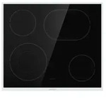 Gorenje ECD643BX Glaskeramik-Kochfeld, Schwarz, Edelstahl, Integriert, Keramik,
