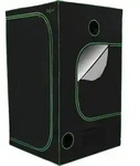 ZELSIUS Grow Tent 140 x 140 x 200 cm schwarz/gr&uuml;n Pflanzenzucht Indoor -