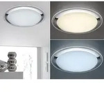 LED Sternenhimmel Deckenlampe rund gro&szlig;er Durchmesser dimmbar mit Fernbedienung -