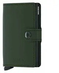 Secrid Miniwallet Matte Green-Black - Gr&uuml;n