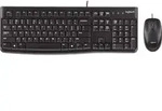 Logitech Desktop MK120, Volle Gr&ouml;&szlig;e (100%), Kabelgebunden, USB, Schwarz, Maus