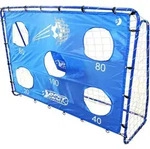Best Sporting Fu&szlig;balltor mit 5 Schussl&ouml;chern; 11097 - Blau