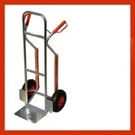 Pro-Bau-Tec Aluminium Stapelkarre mit Treppenrutsche 150kg Tragkraft