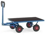 Fetra Handpritschenwagen 700 kg Ladefl&auml;che 1.200 x 800 mm Luftreifen