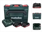 Metabo Basis Set LIHD + 2x Akku 4,0 Ah + Ladeger&auml;t + metaBOX ( 685130000 )