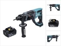 Makita DHR 202 T1 Akku Kombihammer 18 V 2,0 J SDS Plus + 1x Akku 5,0 Ah - ohne