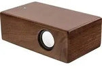 InLine woodbrick, Induktionslautsprecher im Echtholzgeh&auml;use, Walnuss, 3,2 cm, 3 W,