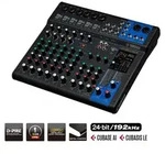 Yamaha MG12XUK, 12 Kan&auml;le, 22,9 W, Schwarz - Schwarz