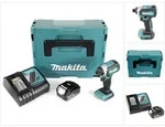 Makita DTD 153 RF1J 18 V Akku Brushless Schlagschrauber im Makpac + 1x 3,0 Ah...