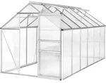 tectake&reg; Gew&auml;chshaus 11,13 m3 185 x 375 x 195 cm - Transparent