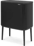 Brabantia 316067, 33 l, Rechteckig, Edelstahl, Schwarz, Kunststoff, 540 mm - Schwarz