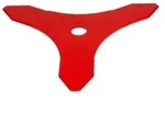 3-Zahn Dickichtmesser Oregon 255 mm x 3,0 mm f&uuml;r Freischneider mit gerader Welle