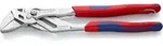 Knipex Zangenschl&uuml;ssel m Befestigungs&ouml;se verchromt, mit Mehrkomponenten-H&uuml;llen,