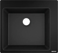 HansGrohe 43312170, HANSGROHE 43312170 Einbausp&uuml;le 450 Schwarz
