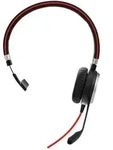 JABRA Evolve 40 MS Headset monaural USB-C schwarz - Schwarz